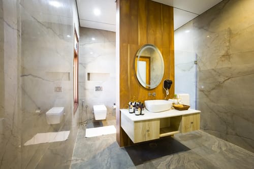 Kvanya Mansion | Regal 5-BHK Getaway With Pvt Pool, Home Theater, Gym & Garden