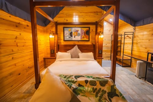 The Kingfisher Treehouse With Jacuzzi – 1 bedroom villa in Mussoorie, Uttarakhand
