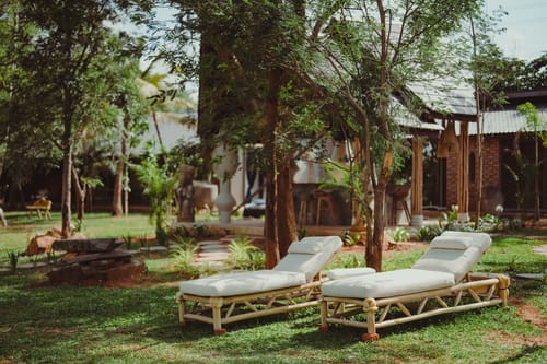 Bali Bay Langit | Glass Tent on 2-Acres with Shared Pool, Jacuzzi, Firepits, & Bar Lounge – 1 bedroom villa in Bengaluru, Karnataka