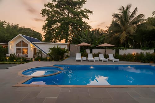 Sol Suite @ Luma - 350 mtr from Mandwa Jetty – 1 bedroom villa in Alibaug, Maharashtra