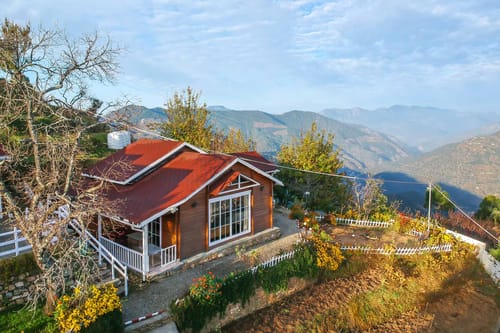 Sara's Chalet Three – 3 bedroom villa in Nainital, Uttarakhand