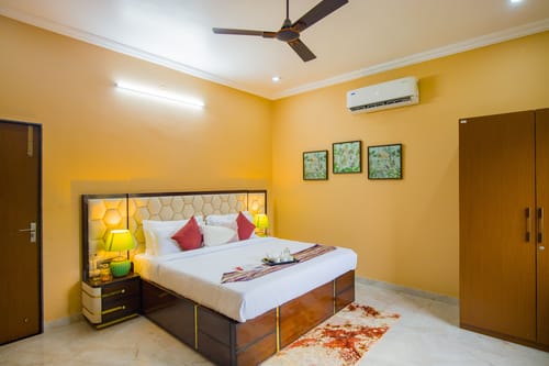 The Bliss Hushwood | 2-BHK Villa With Private Pool, Lush Garden & Poolside Gazebo; Pet-friendly