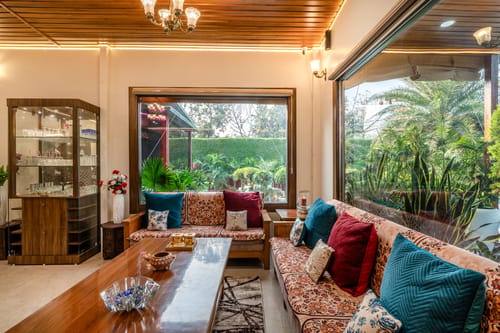 The Krishna Farmhouse | Countryside 4-BHK With Private Pool, Garden, Gazebo & Cricket Pitch – 3 bedroom villa in Delhi Ncr, Delhi