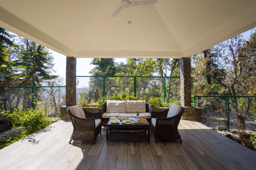 Thistle House | Pet-friendly 4-BHK Hideaway with Gazebo & Terrace by Bhimtal Lake – 4 bedroom villa in Nainital, Uttarakhand