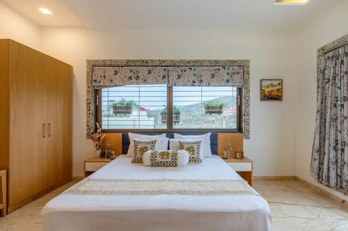 Shourya Celesta | Charming Hilltop 3-BHK Villa With Private Pool, Garden & Terrace – 3 bedroom villa in Udaipur, Rajasthan