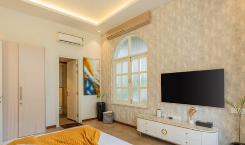 Casa Ritzy | Indo-Portuguese 5-BHK Villa With Private Pool & Lift Near Popular Beaches – 5 bedroom villa in North Goa, Goa