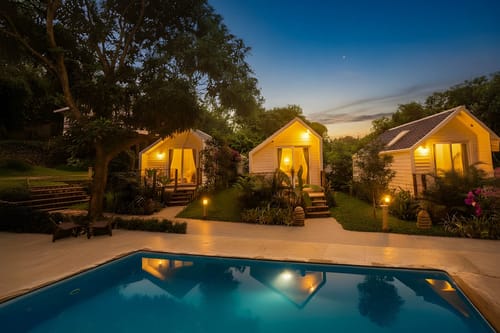 Cottages @ Luma - 350 mtr from Mandwa Jetty – 5 bedroom villa in Alibaug, Maharashtra
