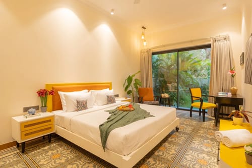 Laguna Echo | Serene Pet-friendly 3-BHK Retreat With Private Pool & Garden Near Anjuna Beach