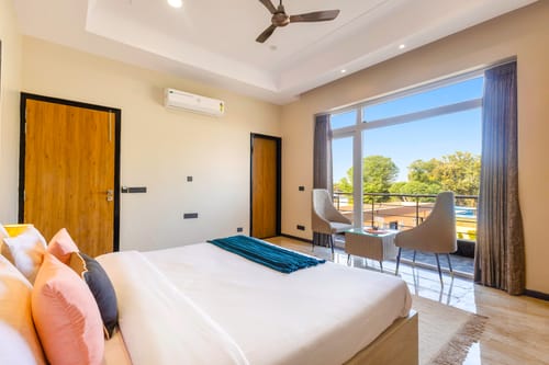 Abhinandan Farm | 7-BHK Villa with Private Pool, Lounge, Entertainment and Garden Area – 7 bedroom villa in Jaipur, Rajasthan