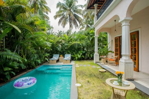 Celest | Pet-friendly 4-BHK Villa With Private Pool & Garden – 4 bedroom villa in North Goa, Goa