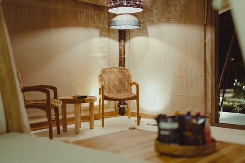 Ananta Bliss Talam | 2-BHK Pet-friendly Villa & 1 Tent On 1-Acre of Land with Shared Pool, Firepit, Garden & Gazebo