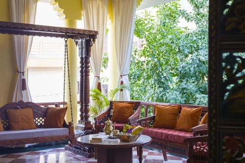 Abhimanyu Mansion Pearl | A 6-BHK Manor With Rajasthani Charm & a Garden In City’s Heart – 6 bedroom villa in Udaipur, Rajasthan