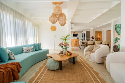 House of Neptune | 3-BHK Retreat with Gazebo & Bar | 10 mtrs from Ashwem Beach