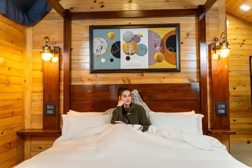 The Kingfisher Treehouse With Jacuzzi – 1 bedroom villa in Mussoorie, Uttarakhand