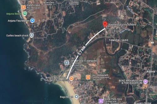 Villa Sunbird – 3 bedroom villa in North Goa, Goa