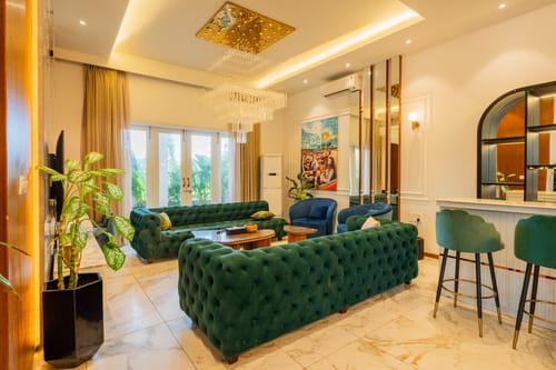 Casa Ritzy | Indo-Portuguese 5-BHK Villa With Private Pool & Lift Near Popular Beaches – 5 bedroom villa in North Goa, Goa