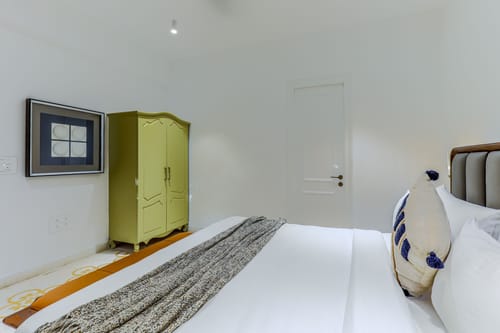 Casa Lotus | 3-BHK Villa with Private Pool, Cosy Nook, Balconies; in a Gated Complex – 3 bedroom villa in North Goa, Goa