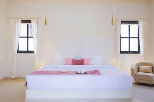 Jade Arbőur | 3-BHK Moroccan-Inspired Villa with Private Pool & Panoramic Hill Views – 3 bedroom villa in Udaipur, Rajasthan