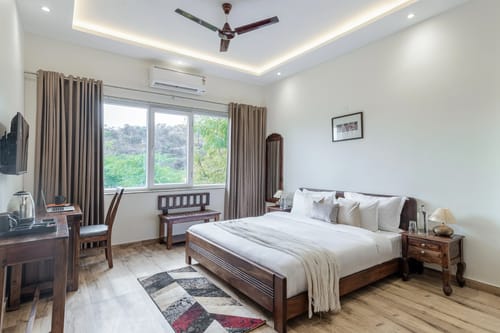Kasturi Villa | 4-BHK Pet-Friendly Villa With Views of Sajjangarh Palace – 4 bedroom villa in Udaipur, Rajasthan