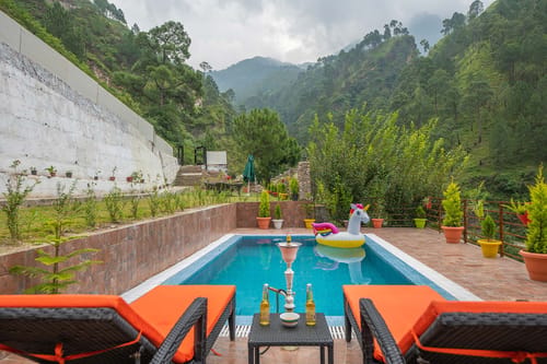 Spirits Unplugged w/ Outdoor Pool – 4 bedroom villa in Shimla, Himachal Pradesh