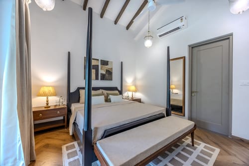 Cygnus | 4BHK Villa With Private Pool | Close to Siolim Sunset Point – 4 bedroom villa in North Goa, Goa