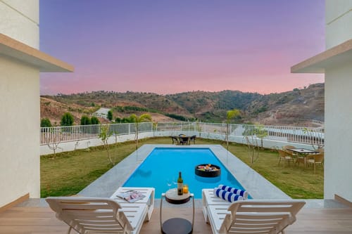 Shourya Sereno | Luxe 4-BHK Villa With Pvt Pool & Garden – 4 bedroom villa in Udaipur, Rajasthan