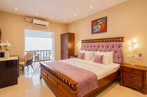 Emperor Ozran | 2-BHK Retreat With Balconies, Restaurant & Bar