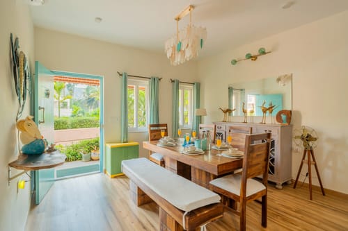 Cavalo Marinho | 3-BHK Boho Retreat with Private Pool & Terrace – 3 bedroom villa in North Goa, Goa