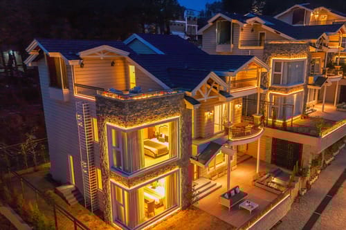 The Royce Rose | Hillside Luxe 4-BHK Villa With Private Pool, Steam Room, Jacuzzi & 360° Hill Views