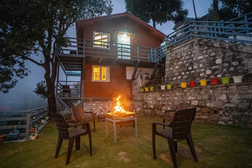 The Urban Escape Solace | 1 Deluxe Room With Hill Views – 1 bedroom villa in Bhimtal, Uttarakhand
