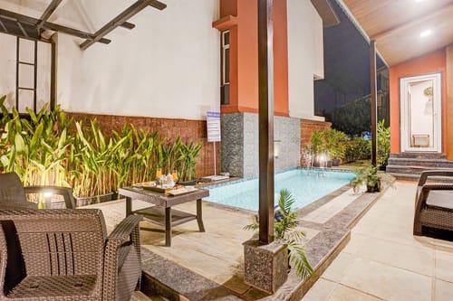 Aamy Villa | Charming Pet-friendly 3-BHK Villa With Private Pool, Garden & Balconies  – 3 bedroom villa in Lonavala, Maharashtra