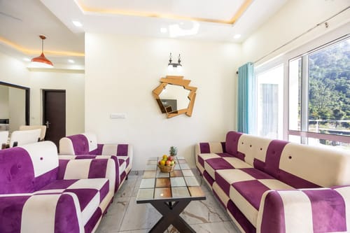 Kingdom Heartz | Elegant Pet-friendly 2-BHK Apartment With Balcony, Common Pool, Common Garden & Restaurant  – 2 bedroom villa in Nainital, Uttarakhand