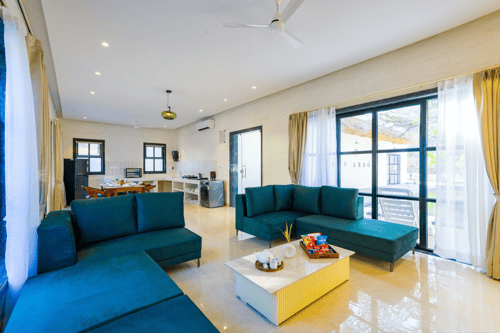 Jade Arbőur | 3-BHK Moroccan-Inspired Villa with Private Pool & Panoramic Hill Views – 3 bedroom villa in Udaipur, Rajasthan