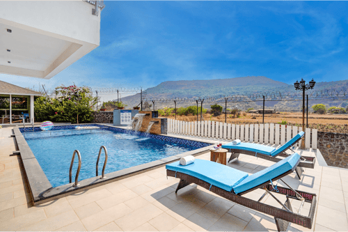 Nimishka Villa | 5-BHK Haven With Pvt Pool, Lavish Garden & Scenic Views – 5 bedroom villa in Lonavala, Maharashtra