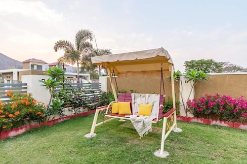 Heaven in Hills Kahili | Pet-friendly 2-BHK Villa With Private Pool & Garden  – 2 bedroom villa in Udaipur, Rajasthan