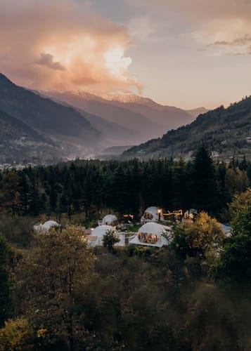 Imperial glamping dome 4