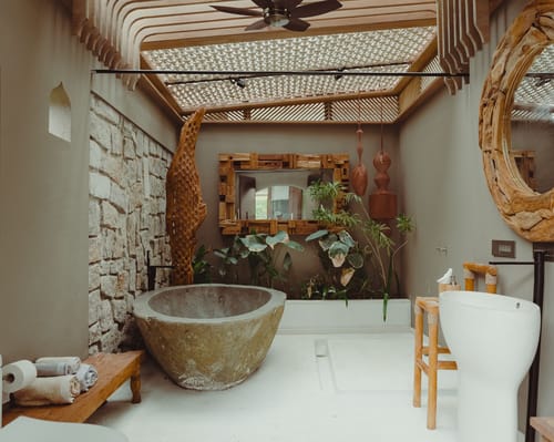 Bali Bay Langit | Glass Tent on 2-Acres with Shared Pool, Jacuzzi, Firepits, & Bar Lounge – 1 bedroom villa in Bengaluru, Karnataka