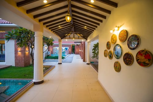 Liora | Exquisite 4-BHK Retreat With Pvt Pool, Garden & Gaming Room – 4 bedroom villa in Alibaug, Maharashtra