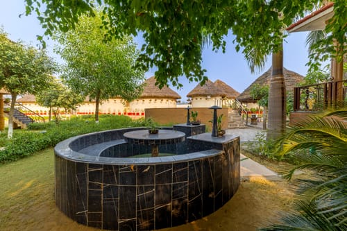 Forest Mud Villas | One Rustic Mud House with Shared Pool, Gazebo and Garden | 30 mins from Haridwar – 1 bedroom villa in Haridwar, Uttarakhand