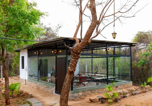 Khade Farms | 4-BHK Pet-Friendly Mudhouse Style Villa with Gazebo and Terrace – 4 bedroom villa in Bengaluru, Karnataka