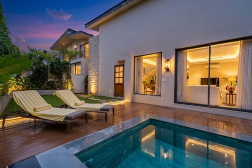 The Heliconia Bungalows - Vagator – 3 bedroom villa in North goa, Goa