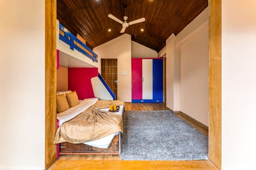 GauRi Villa | 3-BHK Villa With Private Pool, Lounge, Garden & Bathtub With 360 Panoramic Hill Views Near Waterfalls