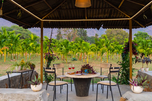 Khade Farms | 4-BHK Pet-Friendly Mudhouse Style Villa with Gazebo and Terrace – 4 bedroom villa in Bengaluru, Karnataka