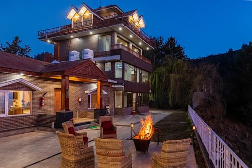 Lafu House Hearth | Serene Hillview Escape With Garden & Cabana – 1 bedroom villa in Shimla, Himachal Pradesh