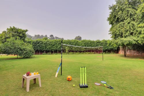 Luxe FarmAcre | Pet-friendly 4-BHK Villa With Private Pool, Garden & Terrace – 4 bedroom villa in Delhi-ncr, Haryana