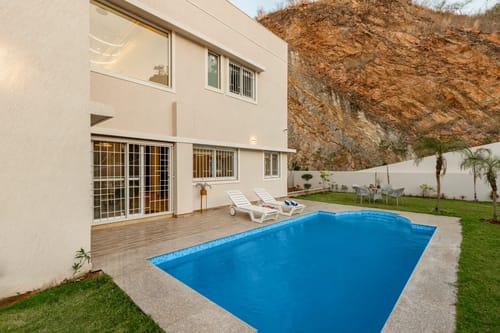 Shourya Eden | 3-BHK | Pvt Pool & Garden | Scenic Views