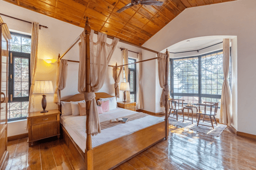 Thistle House | Pet-friendly 4-BHK Hideaway with Gazebo & Terrace by Bhimtal Lake – 4 bedroom villa in Nainital, Uttarakhand