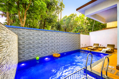 Villa Plume | 4-BHK Pet-Friendly Villa with Private Pool and Sit Out | Near Calangute Beach – 4 bedroom villa in North Goa, Goa