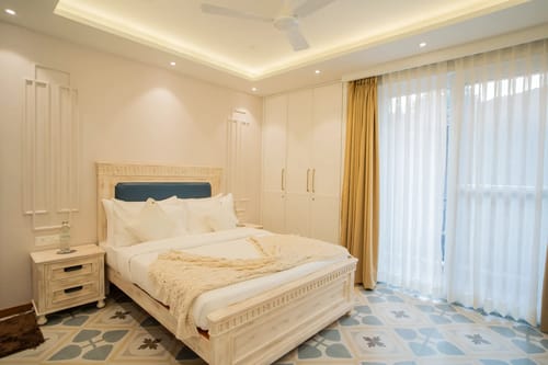 Solace Teal | Charming Pet-friendly 5-BHK Getaway With Private Pool | Grand Dining & 2 living spaces