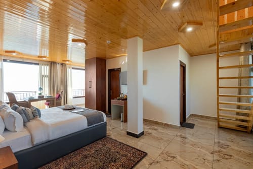 Lafu House Woodsave | 1- Room | Attic  Garden | Cabana | Hill views – 2 bedroom villa in Shimla, Himachal Pradesh